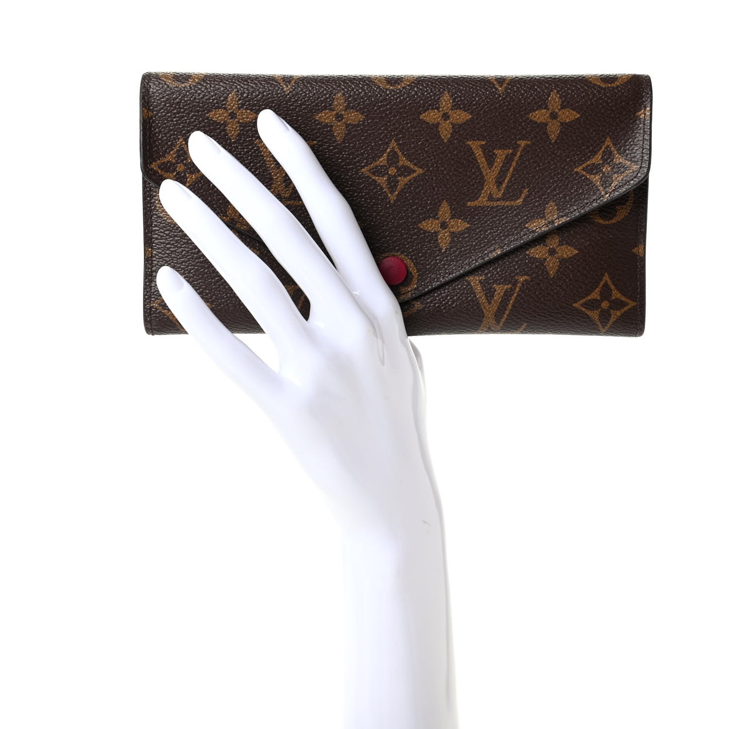 Monogram Josephine Wallet Fuchsia