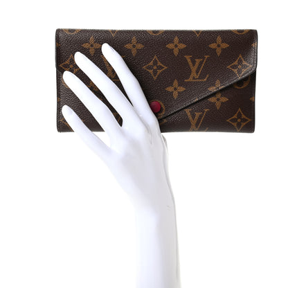 Louis Vuitton Monogram Josephine Wallet Fuchsia 2 of 7