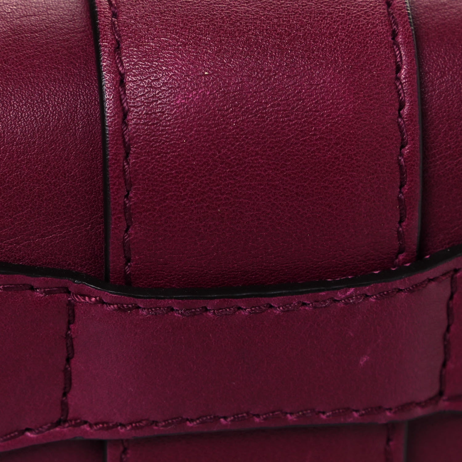 Gucci Calfskin Medium Stirrup Top Handle Bag Burgundy 19 of 19