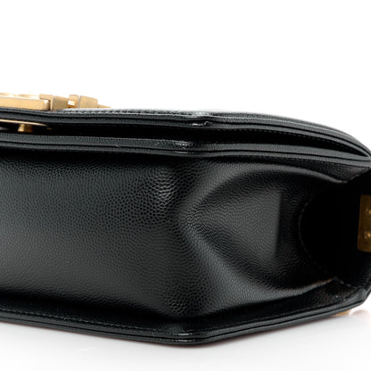 Chanel Caviar Quilted Small Boy Flap Black 10 of 12