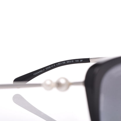 Chanel Pearl Sunglasses 5338-H-A Black 7 of 8