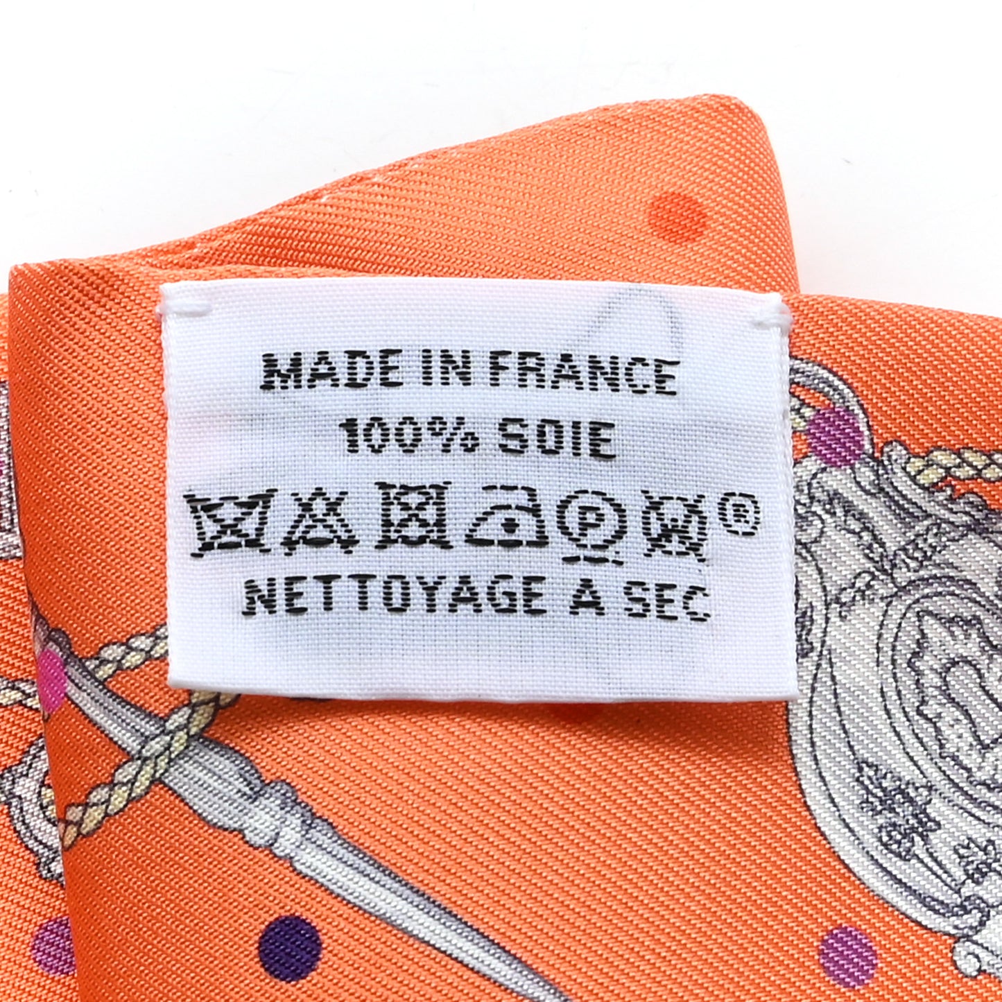 Silk Les Cles A Pois Twilly Abricot Gris Acier