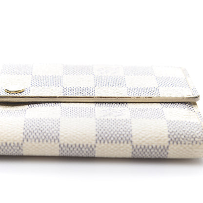 Louis Vuitton Damier Azur Sarah Wallet 13 of 13