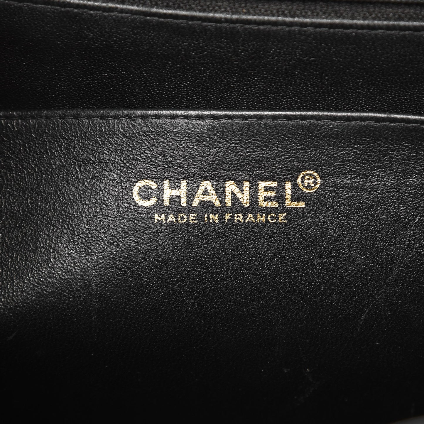 Caviar Quilted Jumbo Single Flap Black