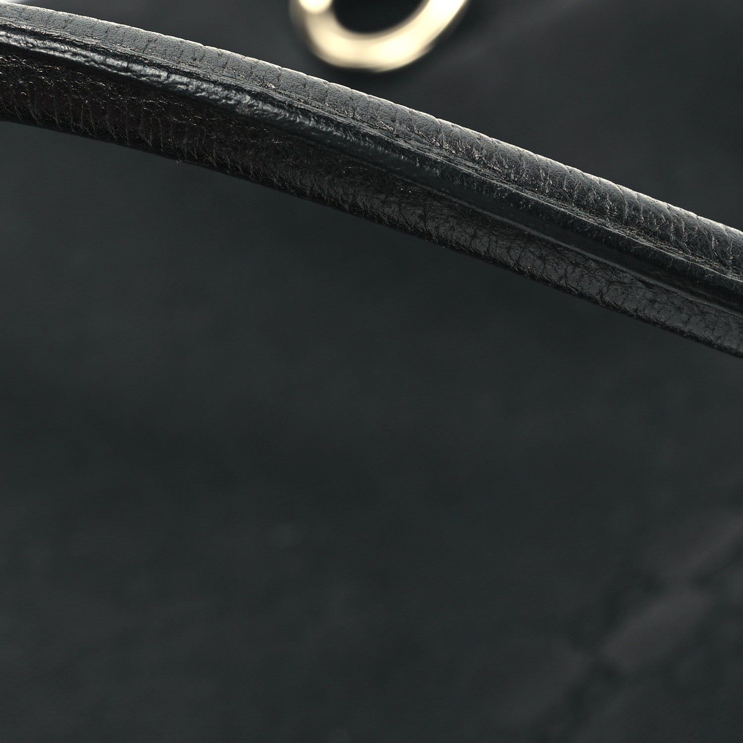 Gucci Denim Monogram Abbey D Ring Hobo Black 11 of 13