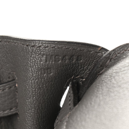 Hermes Togo Birkin 25 Etain 6 of 10