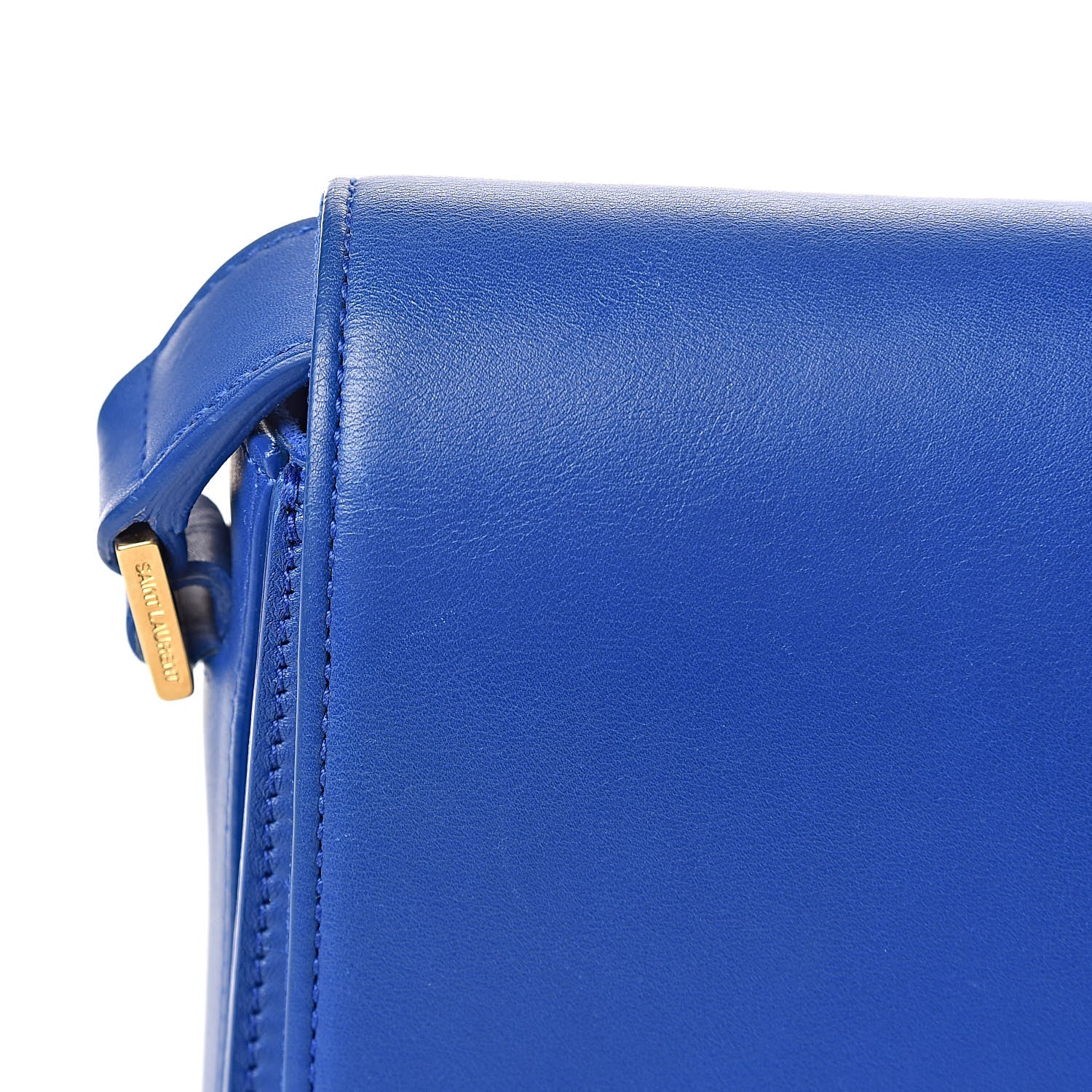 Saint Laurent Calfskin Classic Y Satchel Royal Blue 16 of 18