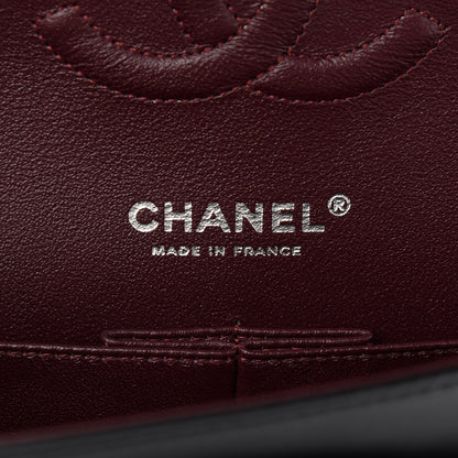 Chanel Lambskin Quilted Medium Double Flap Black 6 of 9