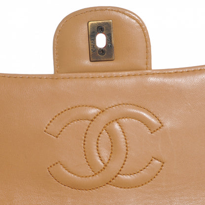 Chanel Lambskin Tortoise Chain Small Flap Beige 5 of 9