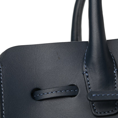 Mansur Gavriel Calfskin Mini Sun Bag Blu 13 of 19