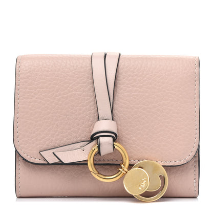 Chloe Calfskin Alphabet Trifold Wallet Blush Nude 1 of 5