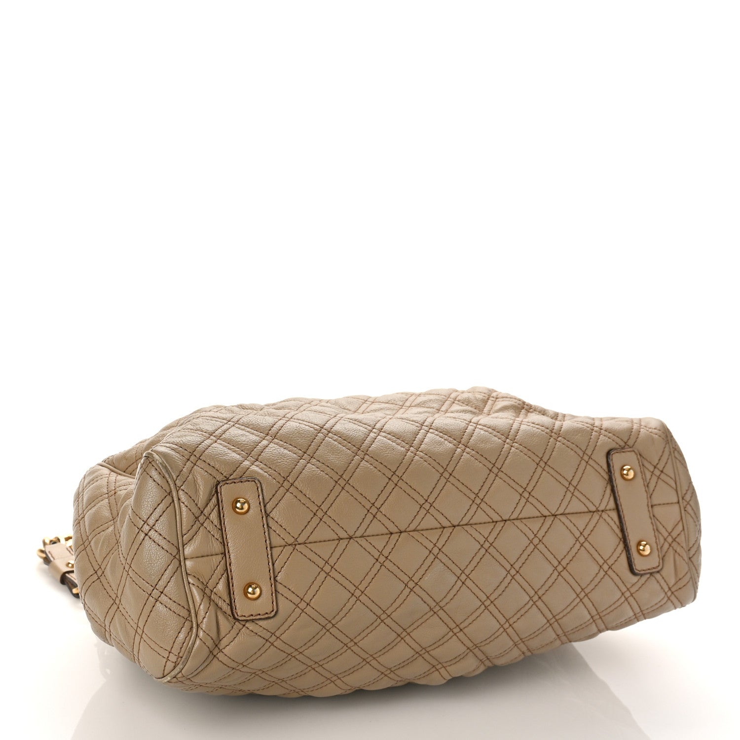 Marc Jacobs Calfskin Quilted Stam Camel 4 of 15