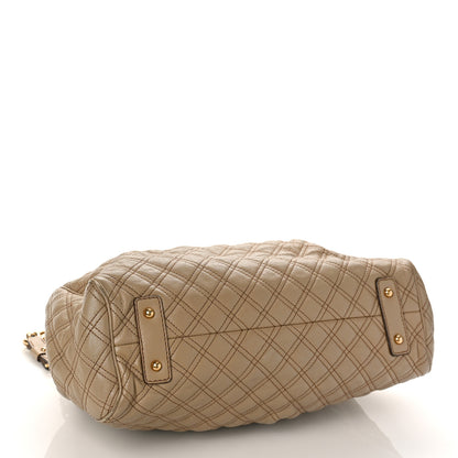 Marc Jacobs Calfskin Quilted Stam Camel 4 of 15