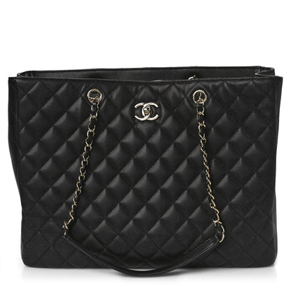 Chanel Caviar Quilted Large Shopping Tote Black 1 of 9
