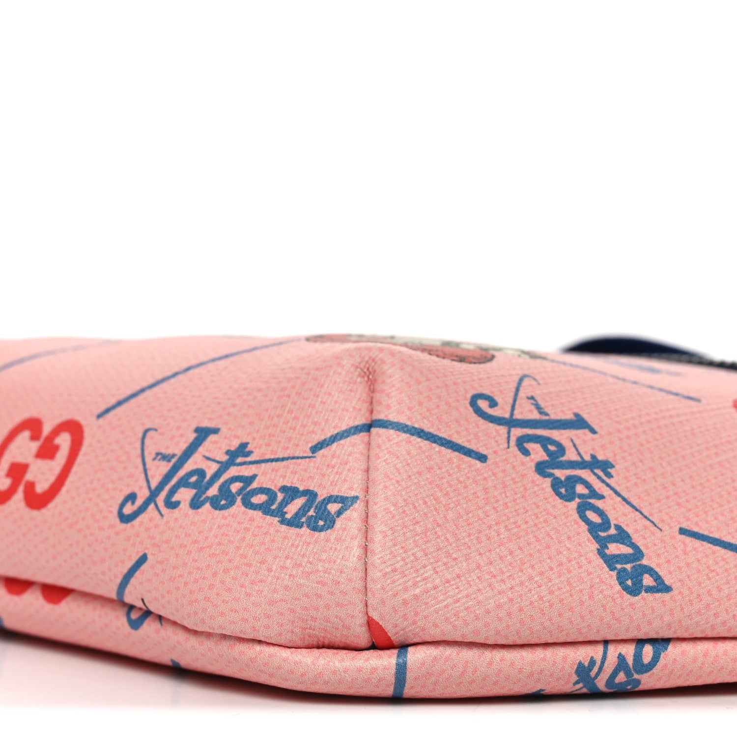 Gucci Coated Canvas Interlocking G Jetsons Childrens Belt Bag Pink 10 of 10