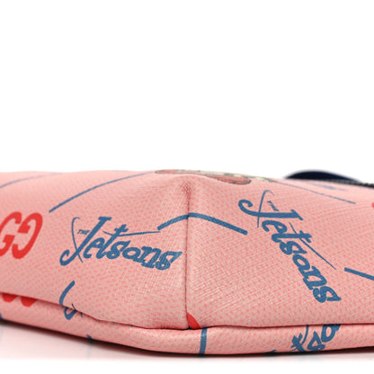 Gucci Coated Canvas Interlocking G Jetsons Childrens Belt Bag Pink 10 of 10