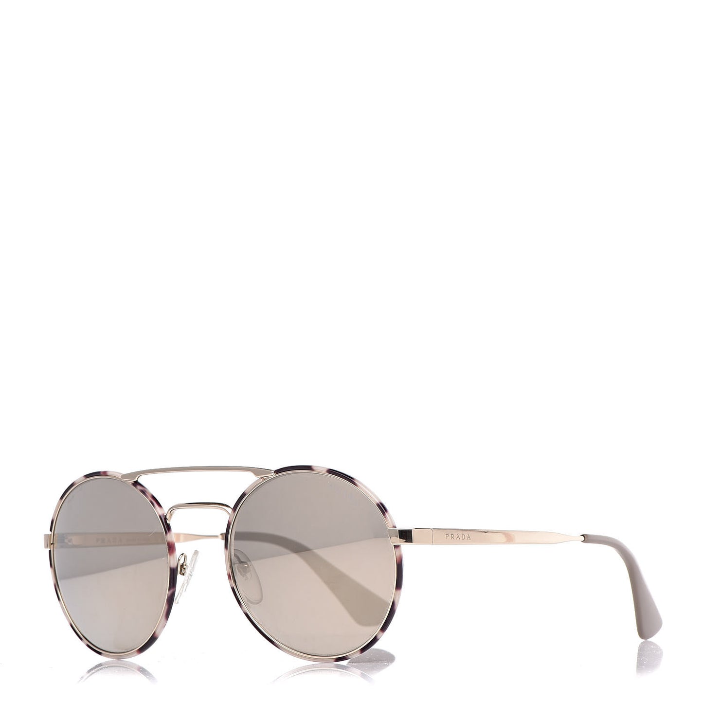 Round Sunglasses SPR 51S Gold