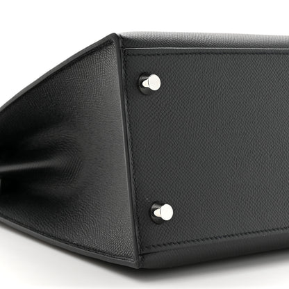 Hermes Epsom Kelly Sellier 28 Black 10 of 11