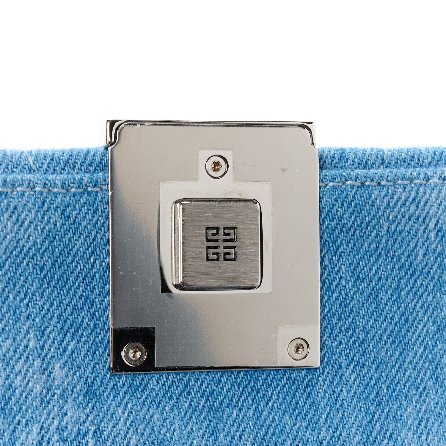 Givenchy Denim Ombre Small 4G Shoulder Bag Blue 8 of 12