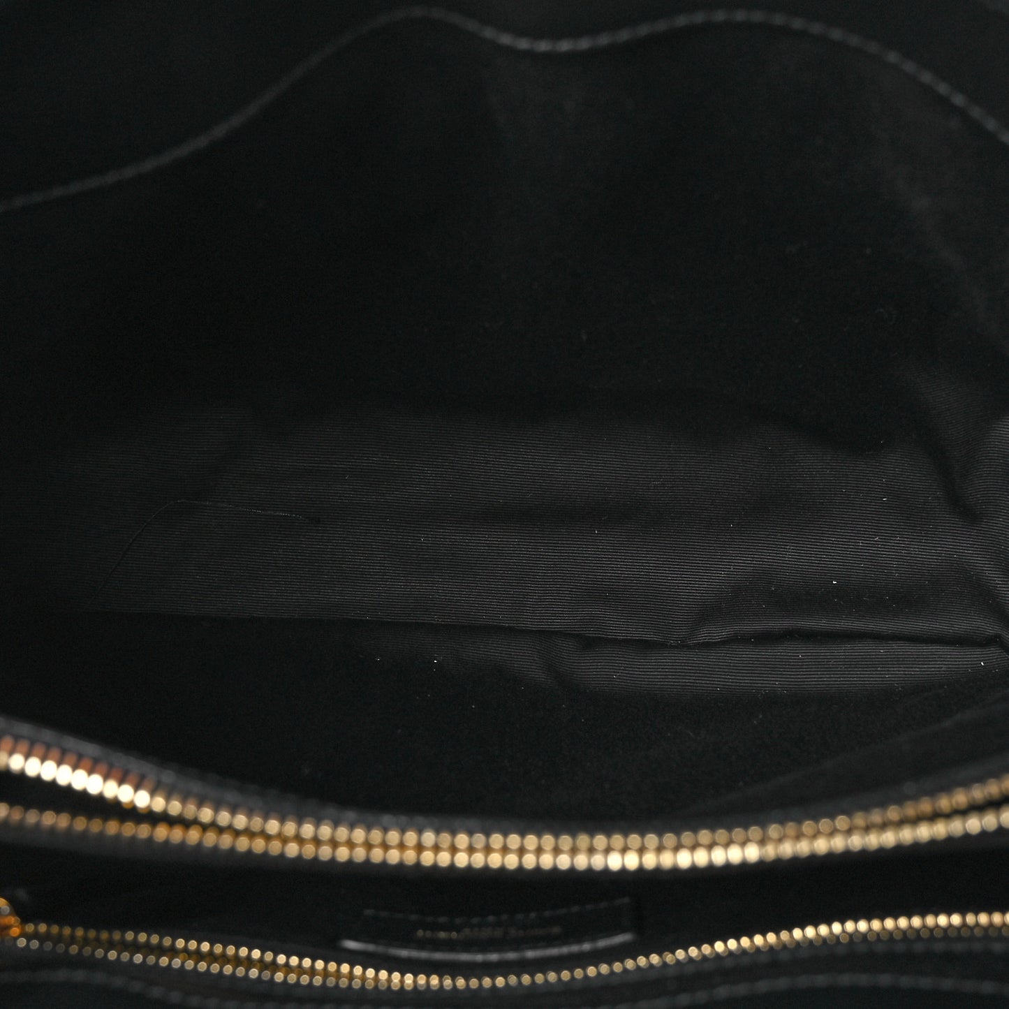 Calfskin Y Quilted Monogram Medium Loulou Chain Satchel Black