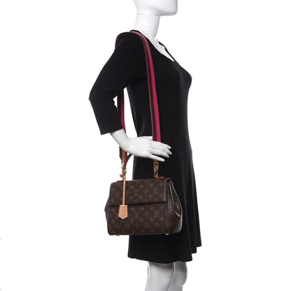Louis Vuitton Monogram Cluny BB Bordeaux Fuchsia 2 of 15