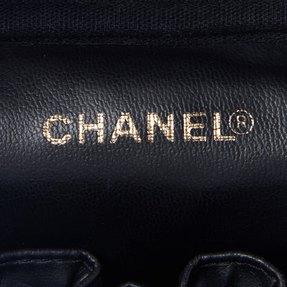 Chanel Caviar Vanity Cosmetic Case Black 7 of 9