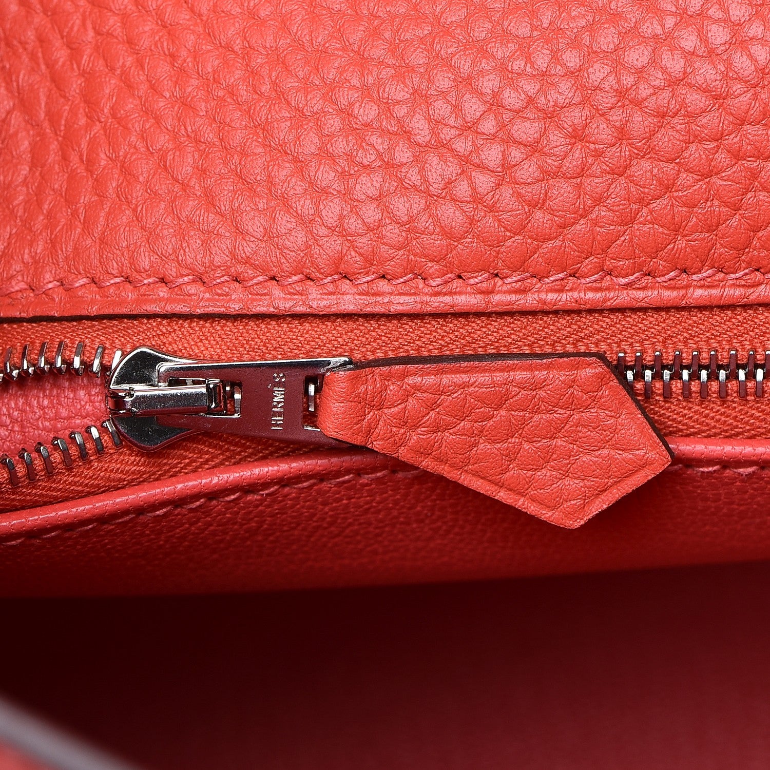 Hermes Taurillon Clemence Kelly Retourne 28 Rouge Pivoine 14 of 33