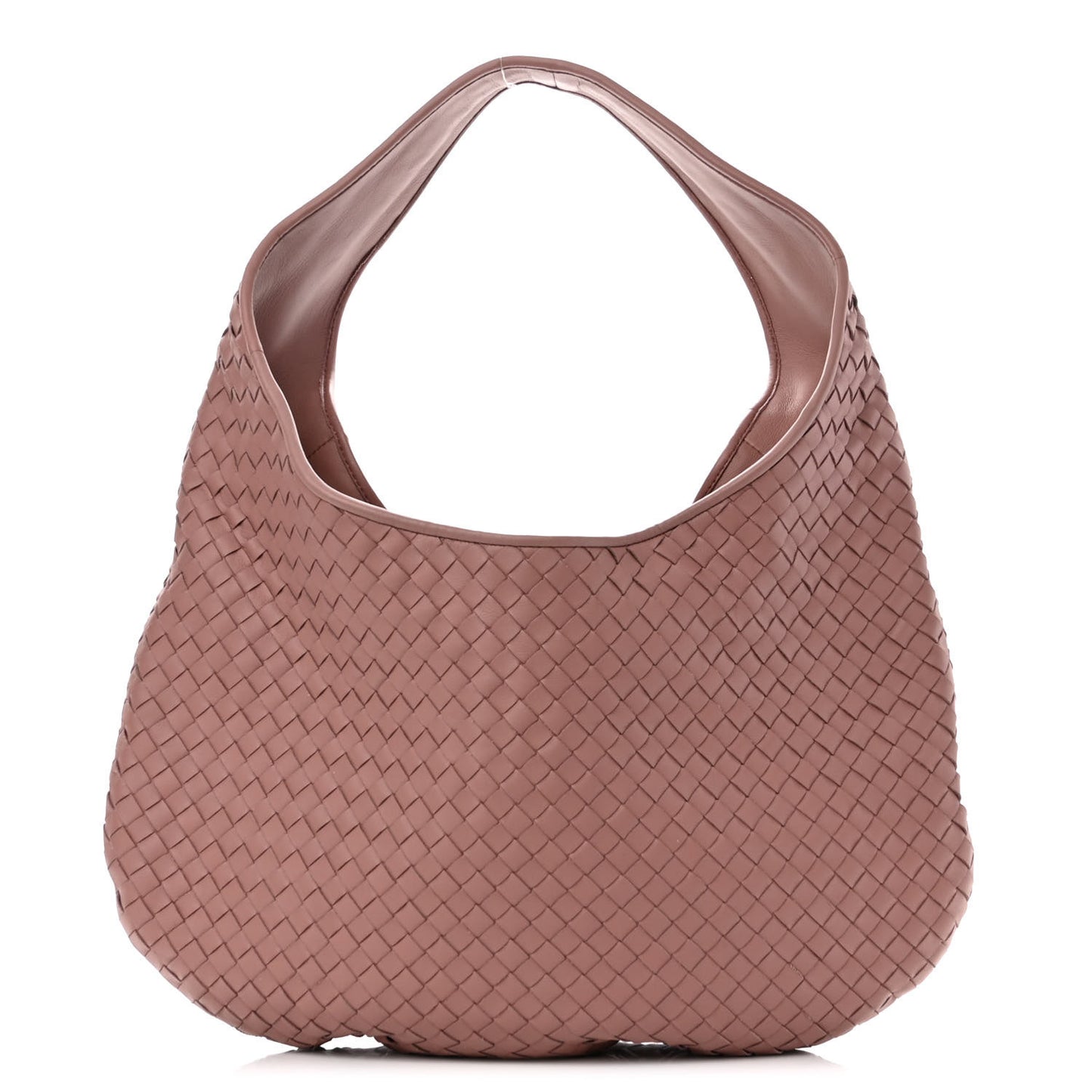 Nappa Intrecciato Medium Veneta Hobo Violet