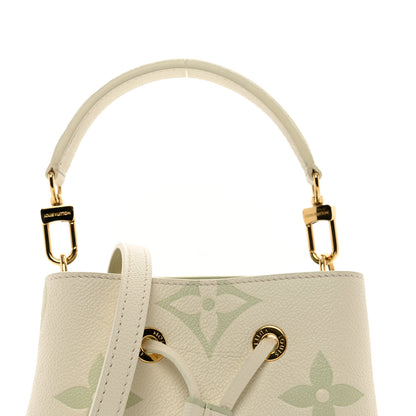 Louis Vuitton Empreinte Monogram Giant Neonoe BB Latte Matcha 5 of 10