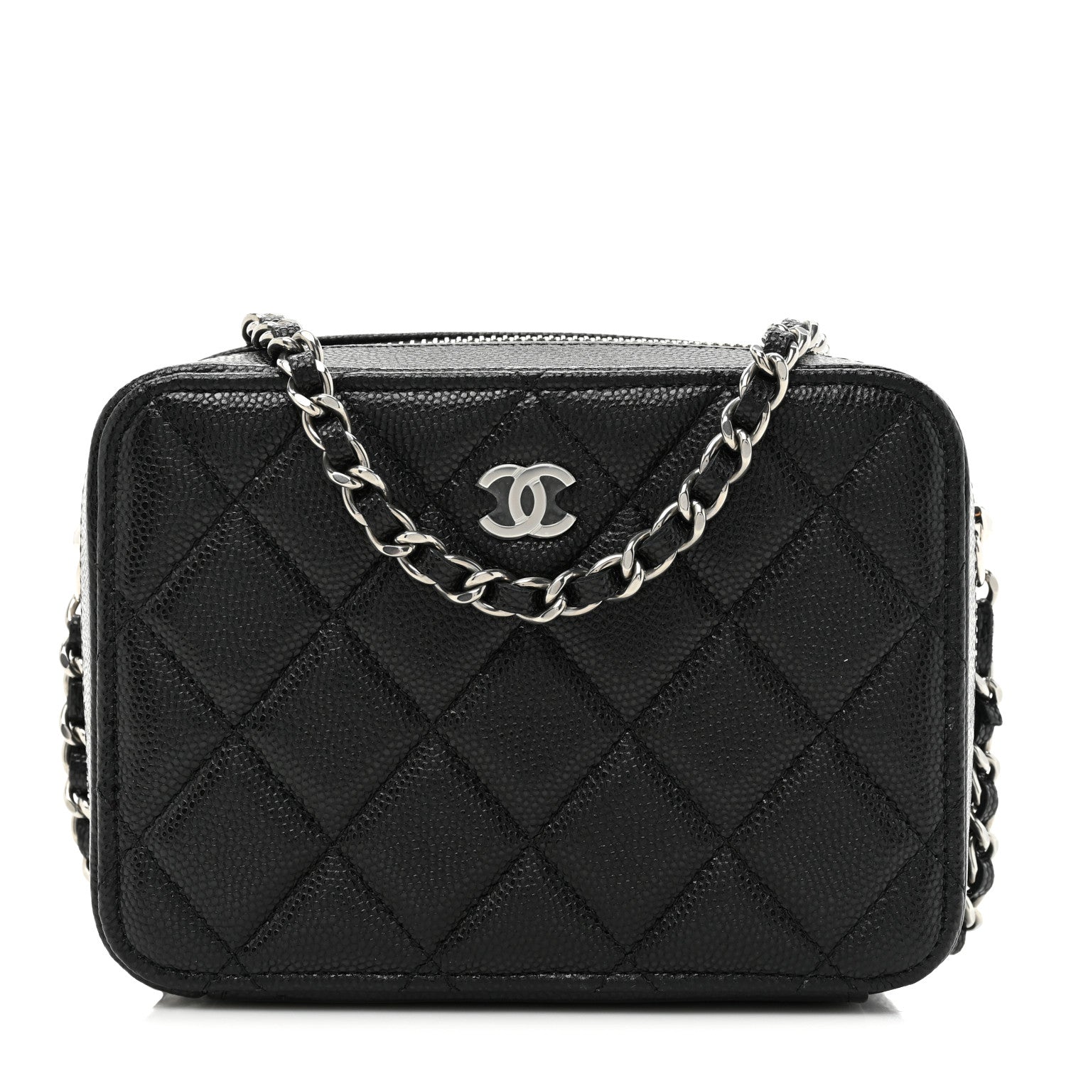 Chanel Caviar Quilted Camera Bag Black 1 of 11