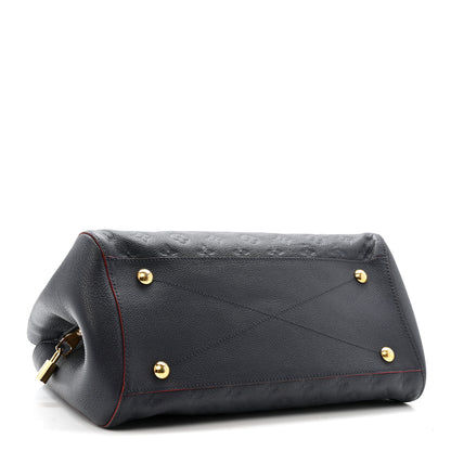 Louis Vuitton Empreinte Montaigne MM Marine Rouge 4 of 15