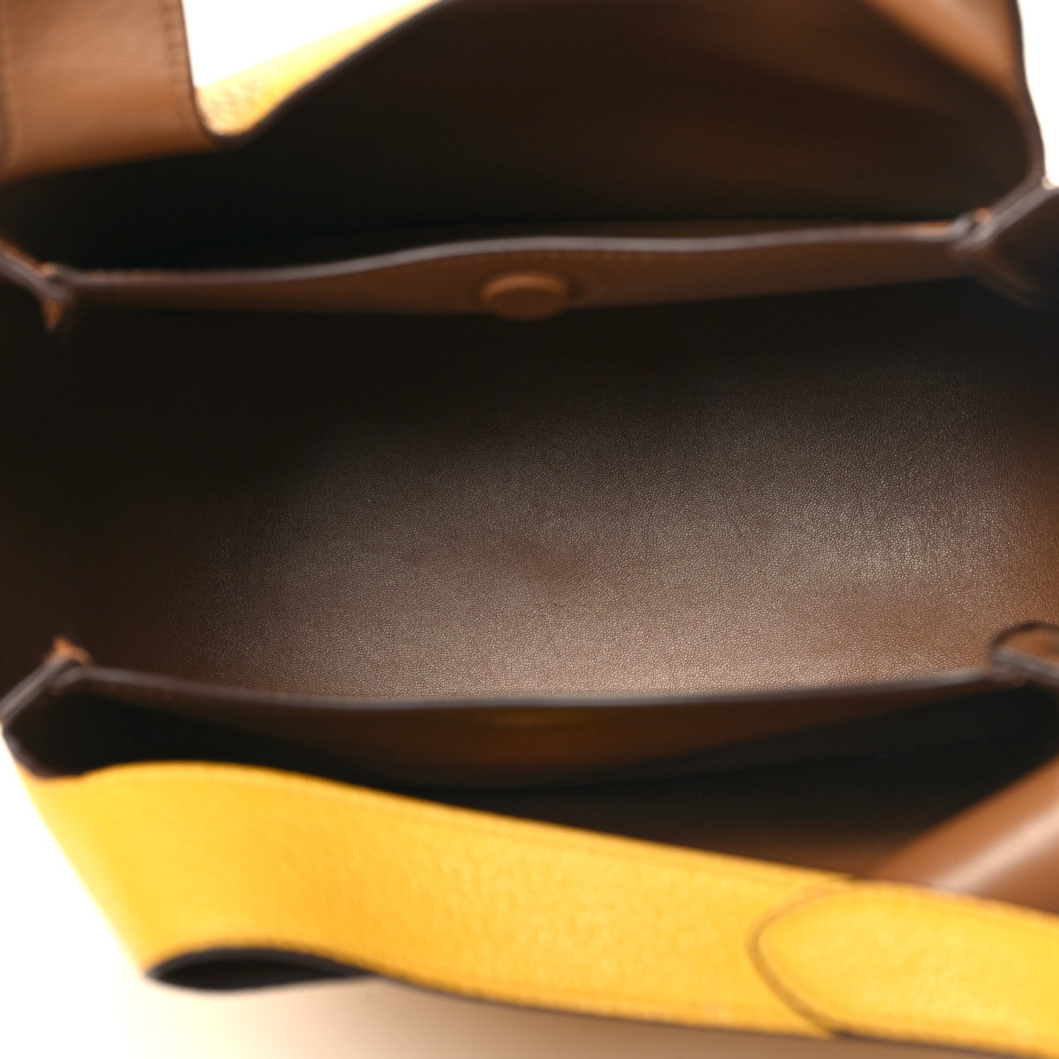 Prada Vitello Daino Soft Medium Dynamique Tote Soleil Caramello 5 of 9