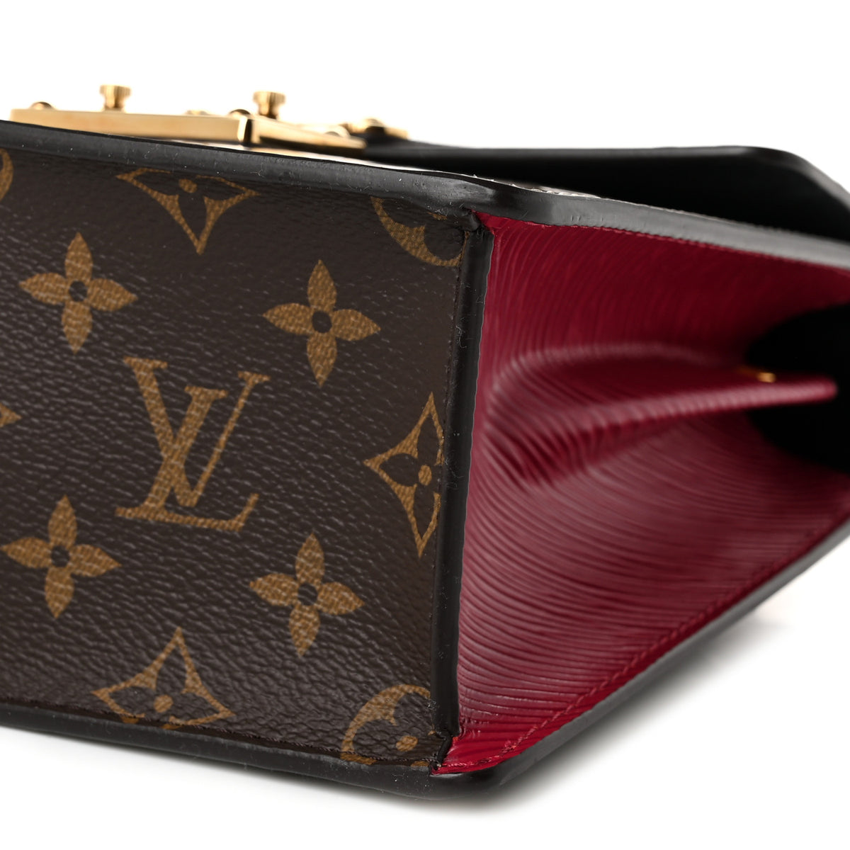 Louis Vuitton Vernis Epi Monogram Spring Street Champagne Metallise 9 of 9