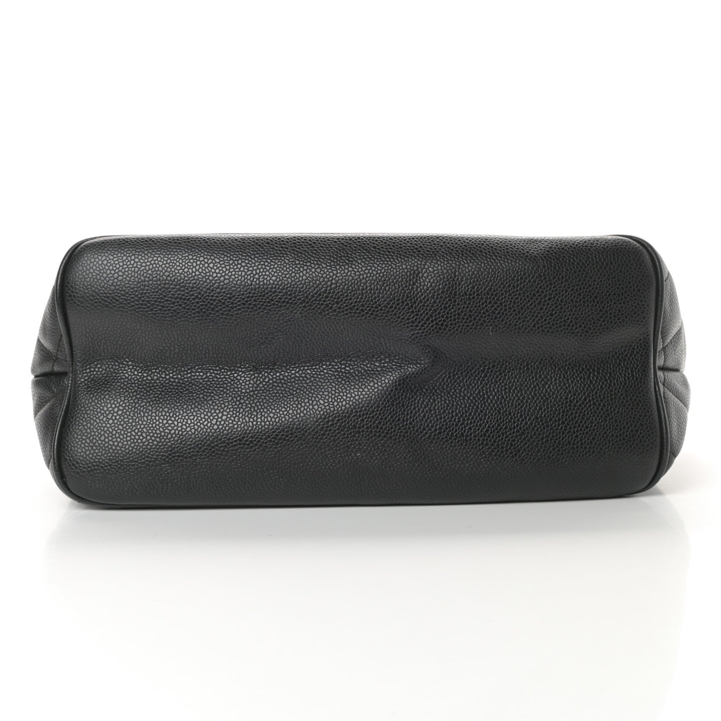 Caviar Quilted Medallion Tote Black