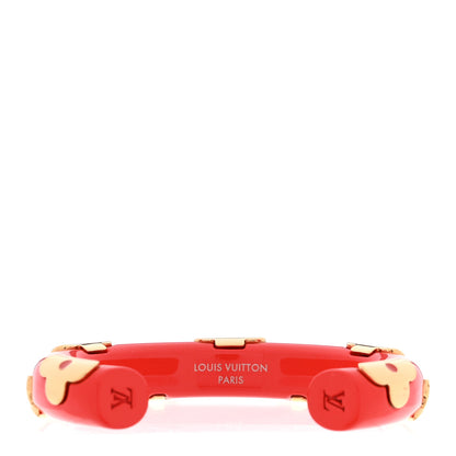 Louis Vuitton Resin Daily Monogram Bracelet S Red 3 of 6