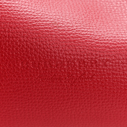 Burberry Haymarket Check Medium Reversible Tote Poppy Red 13 of 21