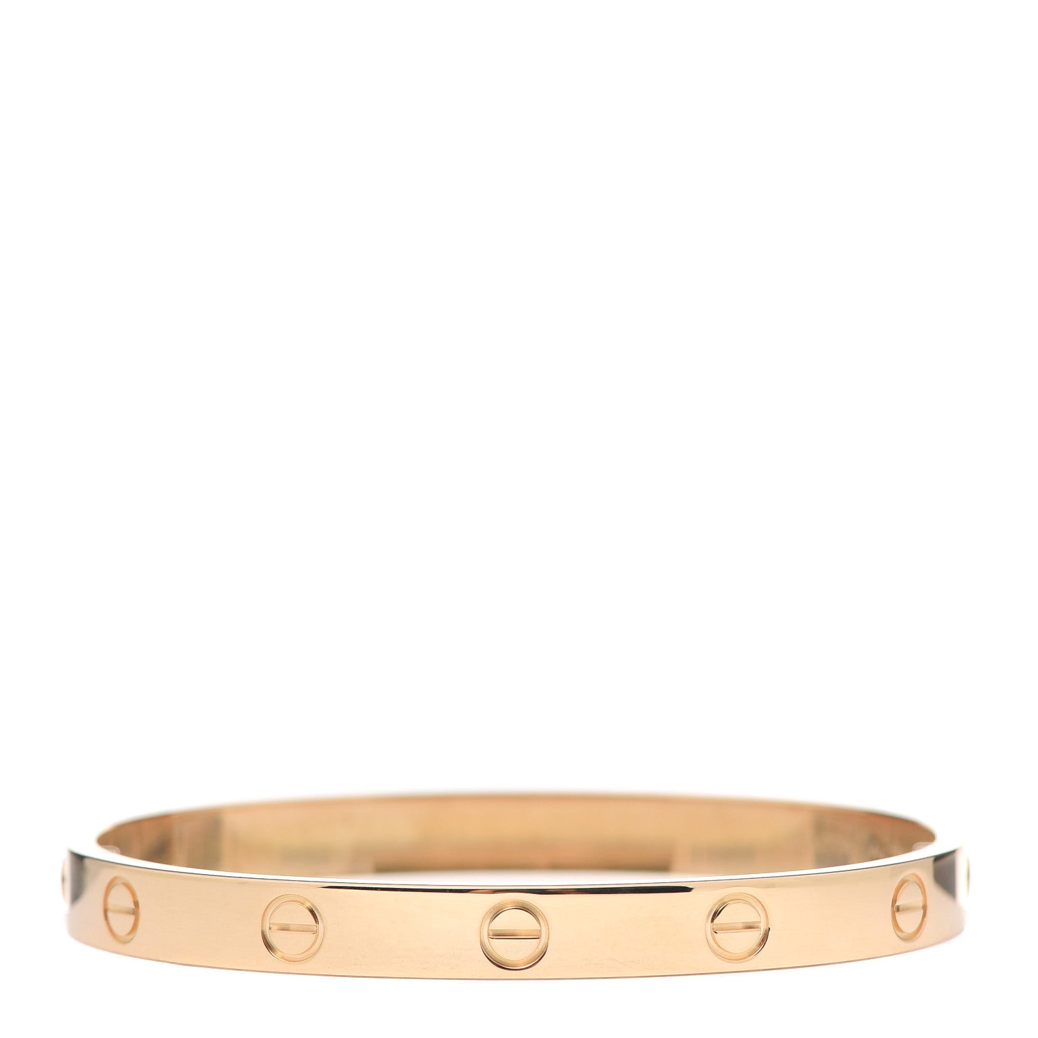 Cartier 18K Yellow Gold LOVE Bracelet 17 3 of 7