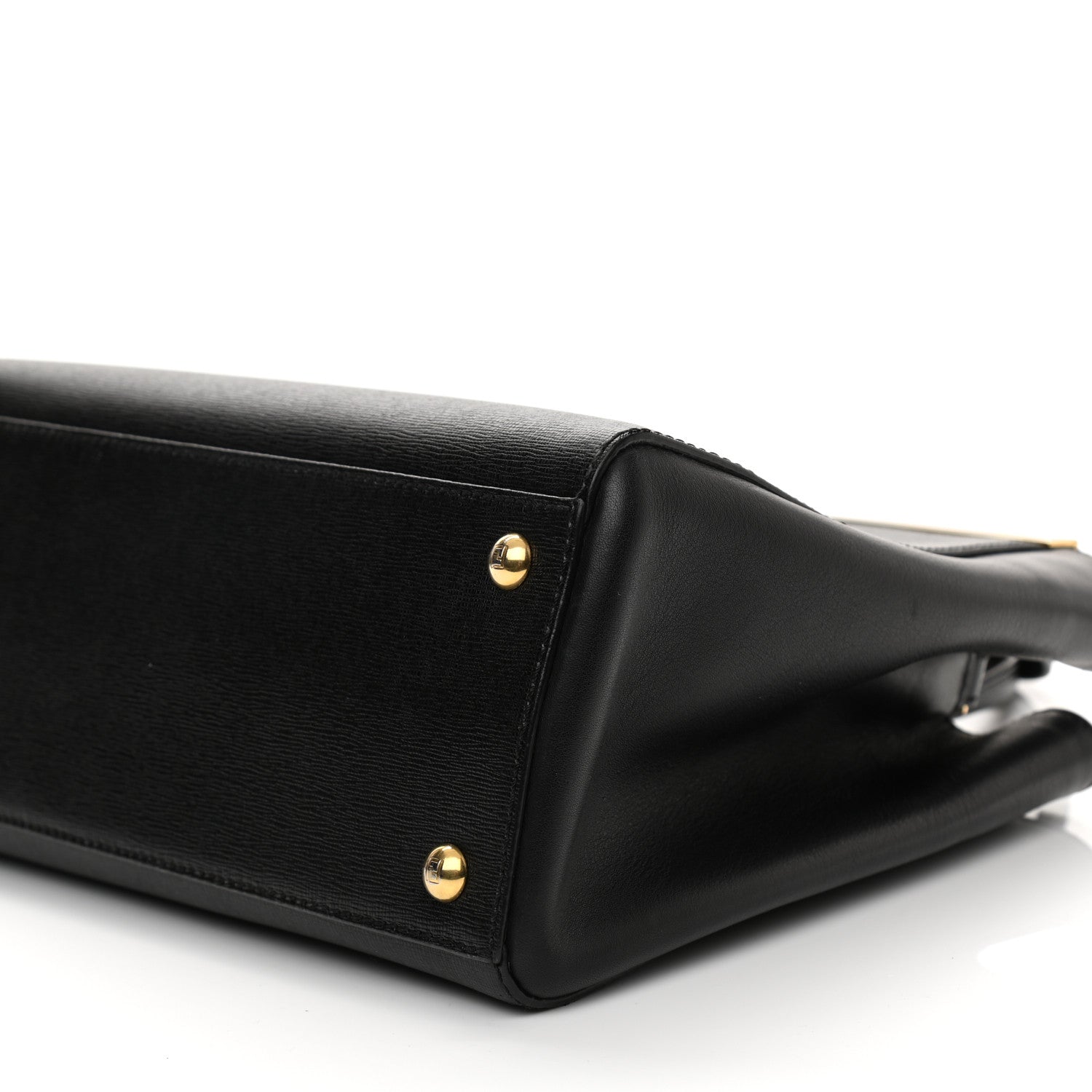 Fendi Vitello Elite Petite 2Jours Tote Black 10 of 13