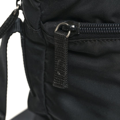 Prada Nylon Flat Messenger Bag Black 10 of 10