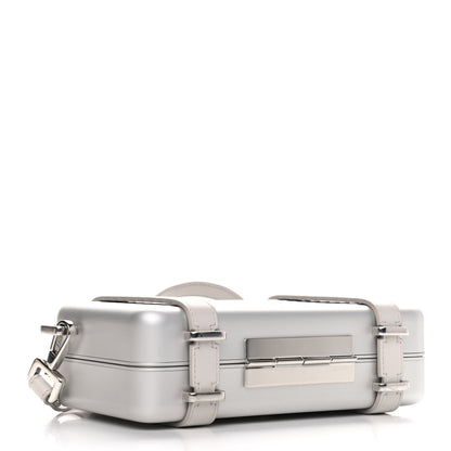 Christian Dior X RIMOWA Aluminum Personal Clutch On Strap Silver 4 of 10