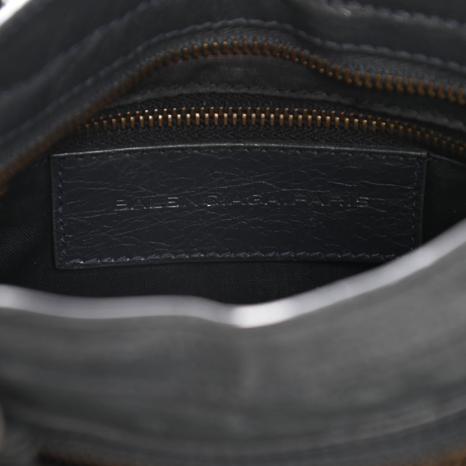 Balenciaga Agneau Classic Hardware Mini City Anthracite 9 of 12