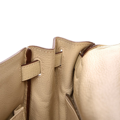 Hermes Taurillon Clemence Kelly Retourne 28 Parchemin 19 of 40