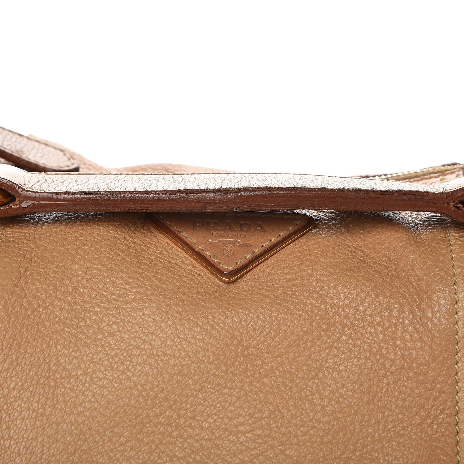 Prada Vitello Daino Hobo Sabbia 9 of 18