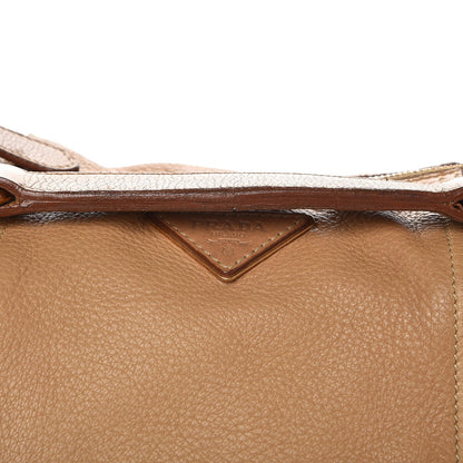 Prada Vitello Daino Hobo Sabbia 9 of 18