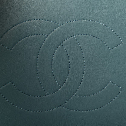 Chanel Sequin Waterfall Small XXL Travel Flap Light Blue 10 of 11