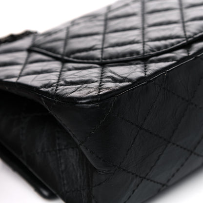 Chanel Aged Calfskin Quilted 2.55 Reissue 225 Flap Black 10 of 16