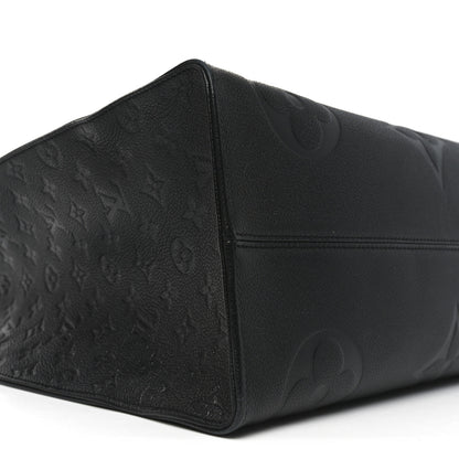 Louis Vuitton Empreinte Monogram Giant Onthego GM Black 8 of 9