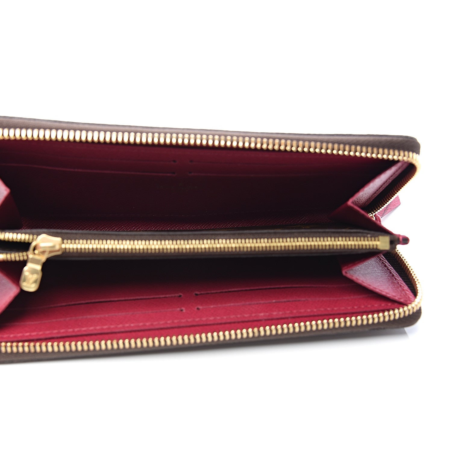 Louis Vuitton Monogram Clemence Wallet Fuchsia 4 of 7