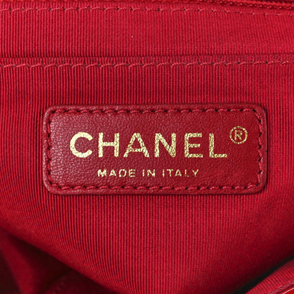 Chanel Patent Calfskin Quilted Valentine Charms Medium Single Flap Red 6 of 11