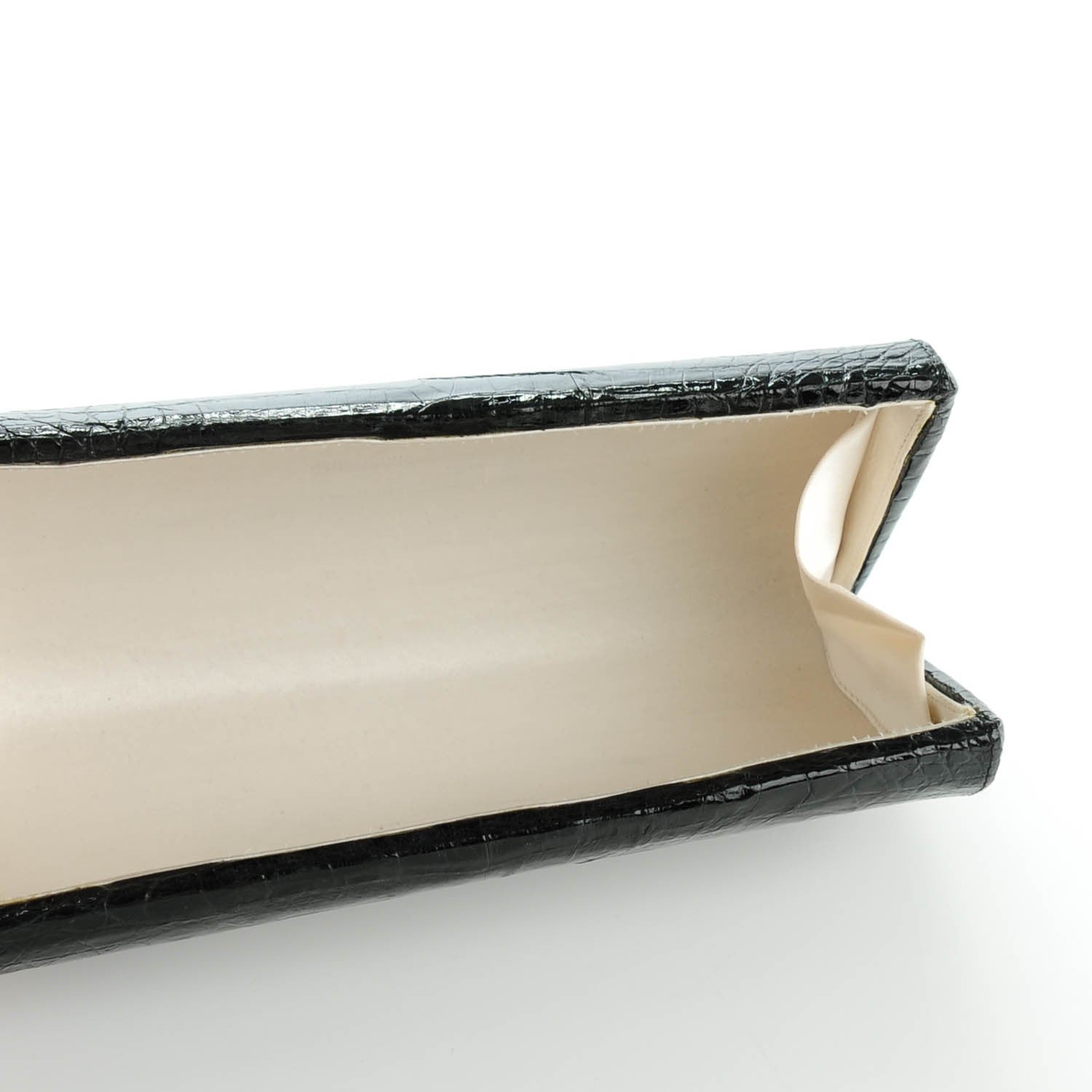 Nancy Gonzalez Crocodile Clutch Black 5 of 7